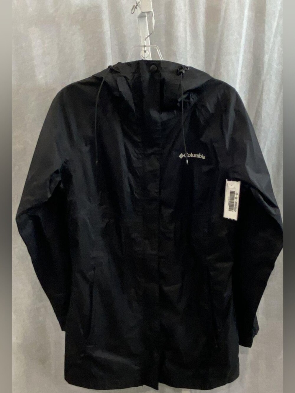 Columbia Arcadia II Long Rain Jacket Women's Size M Used Exc